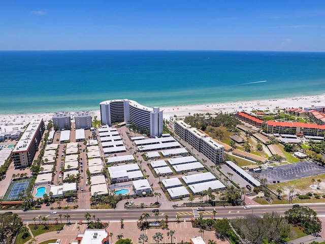 6300 Midnight Pass Rd Unit 809, Sarasota, FL 34242 - aerial view of expansive beach