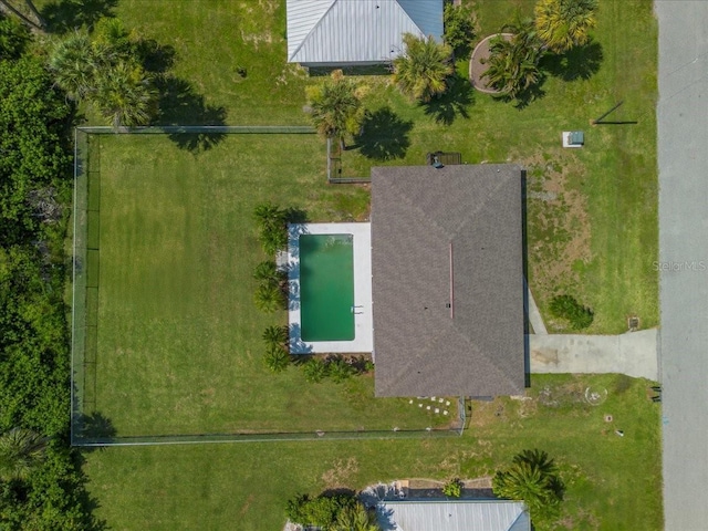 18671 Macgill Ave, Port Charlotte, FL 33948 - aerial view of property and surrounding area with a pool area