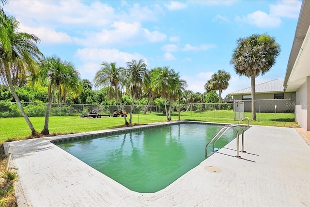 18671 Macgill Ave, Port Charlotte, FL 33948 - view of pool featuring a fenced backyard and a patio