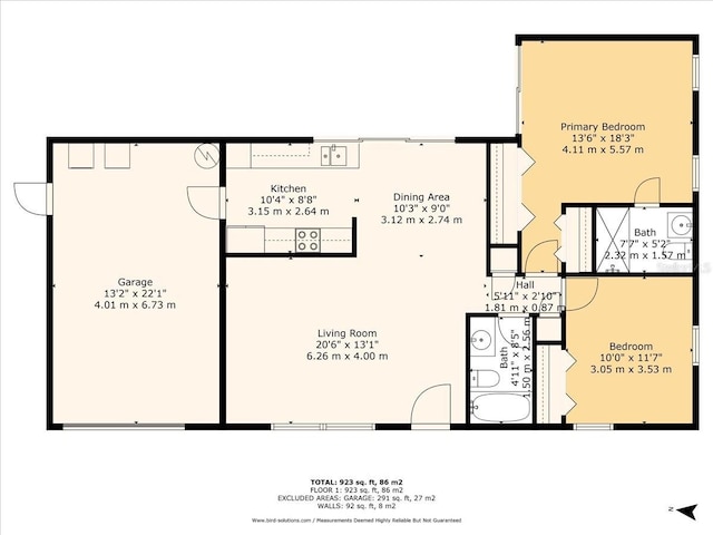 18671 Macgill Ave, Port Charlotte, FL 33948 - view of property floor plan