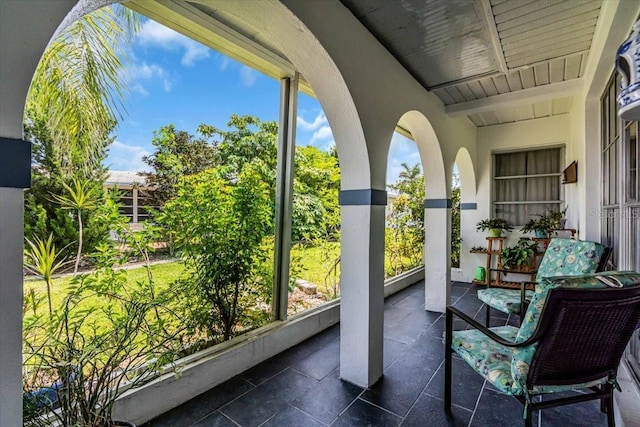 8651 Ellesmere Ct, North Port, FL 34287 - view of sunroom