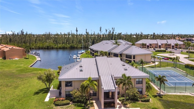 1335 Rock Dove Ct Unit 111, Punta Gorda, FL 33950 - aerial view of residential area featuring a large body of water