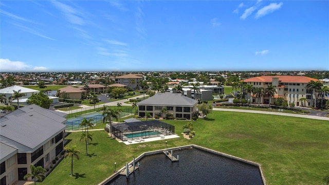 1335 Rock Dove Ct Unit 111, Punta Gorda, FL 33950 - aerial view of residential area featuring a nearby body of water