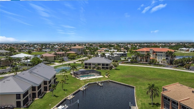 1335 Rock Dove Ct Unit 111, Punta Gorda, FL 33950 - aerial perspective of suburban area with a nearby body of water