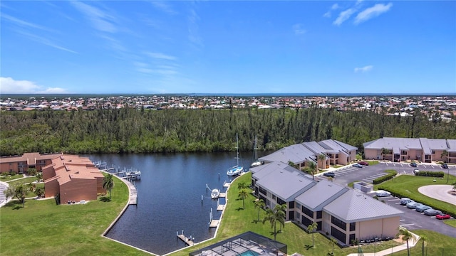 1335 Rock Dove Ct Unit 111, Punta Gorda, FL 33950 - drone / aerial view of a large body of water