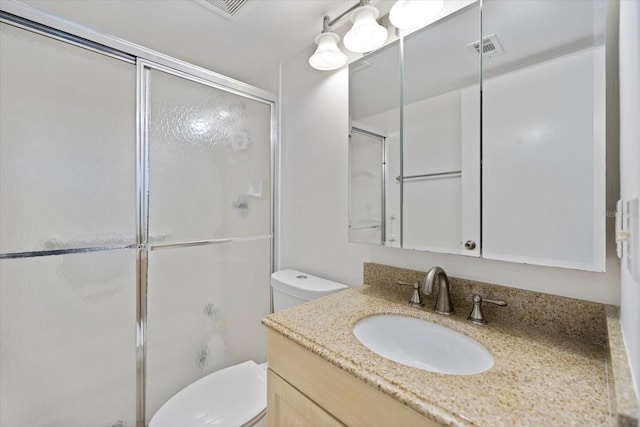 752 White Pine Tree Rd Unit 108, Venice, FL 34285 - bathroom with a shower with shower door and vanity