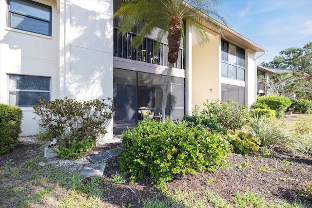 752 White Pine Tree Rd Unit 108, Venice, FL 34285 - view of home's exterior featuring stucco siding