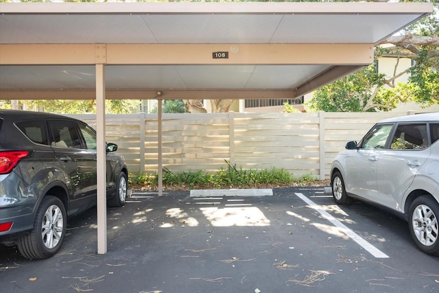 752 White Pine Tree Rd Unit 108, Venice, FL 34285 - view of covered parking lot