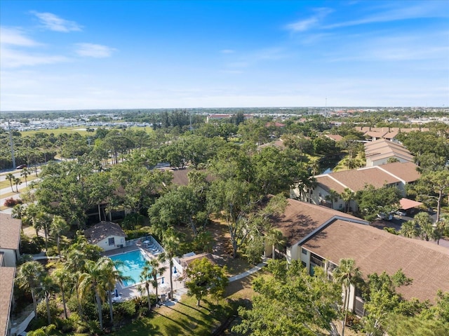 752 White Pine Tree Rd Unit 108, Venice, FL 34285 - drone / aerial view of a pool