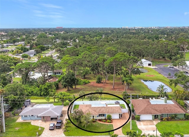3274 Savage Rd, Sarasota, FL 34231 - bird's eye view of a nearby body of water