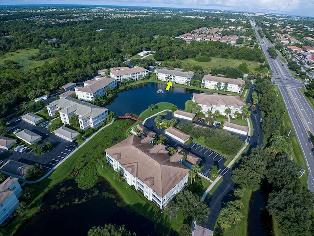 800 San Lino Cir Unit 813, Venice, FL 34292 - view of property location featuring a large body of water and nearby suburban area
