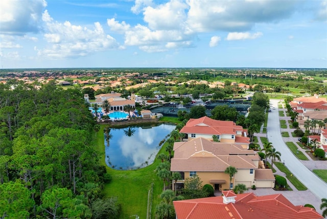 114 Bella Vista Ter Unit 6C, Nokomis, FL 34275 - aerial perspective of suburban area featuring a large body of water