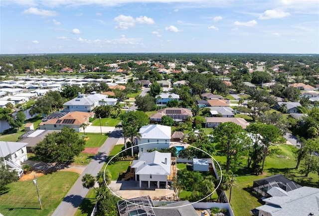 812 Garland Ave, Nokomis, FL 34275 - aerial perspective of suburban area
