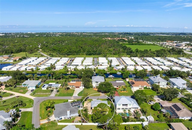 812 Garland Ave, Nokomis, FL 34275 - aerial view of property's location featuring nearby suburban area
