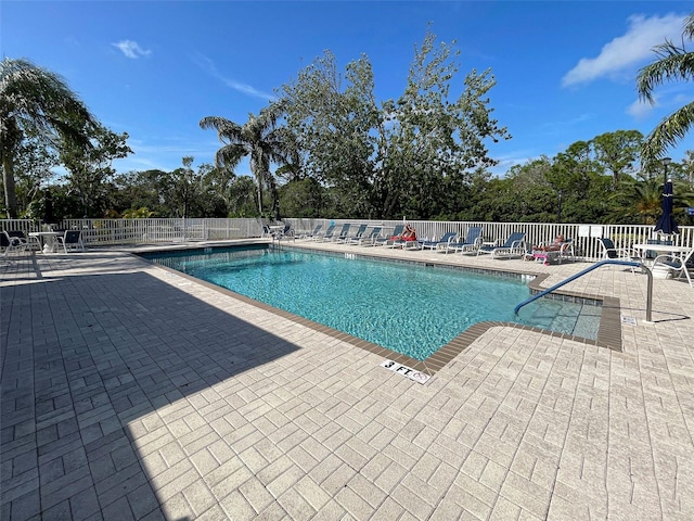 903 Addington Ct Unit 203, Venice, FL 34293 - community pool featuring a patio