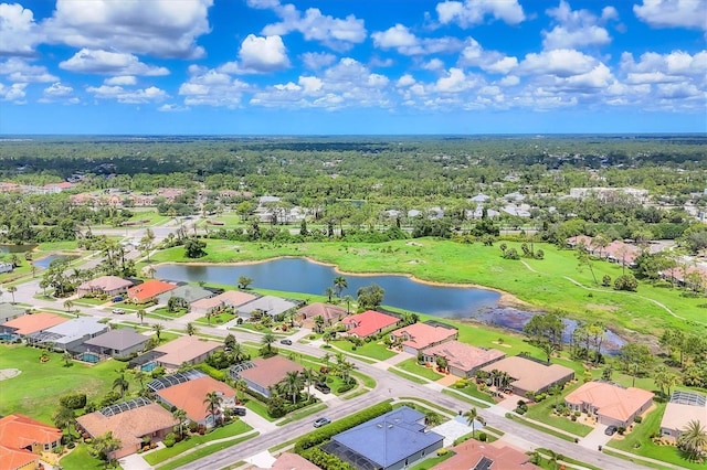 2471 Silver Palm Rd, North Port, FL 34288 - aerial view of residential area featuring a nearby body of water