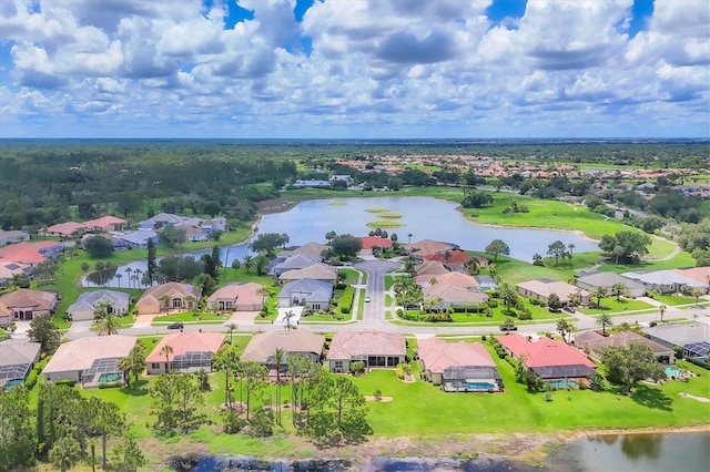 2471 Silver Palm Rd, North Port, FL 34288 - aerial view of residential area with a nearby body of water