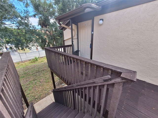 4022 Beaver Ln Unit 1000G, Port Charlotte, FL 33952 - deck with stairs