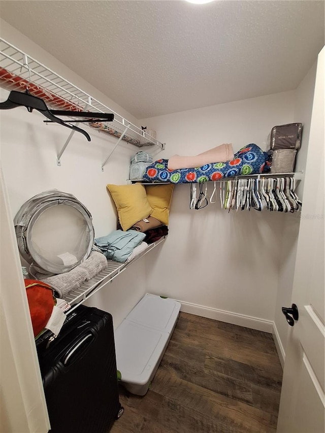 4022 Beaver Ln Unit 1000G, Port Charlotte, FL 33952 - spacious closet with wood finished floors