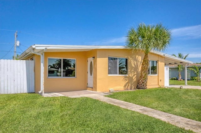 210 Duxbury Ave, Port Charlotte, FL 33952 - view of front of house with stucco siding