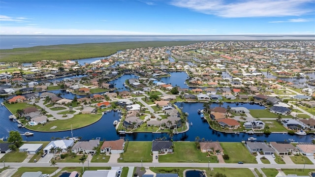 5001 Almar Dr, Punta Gorda, FL 33950 - aerial view of property's location featuring nearby suburban area and a large body of water