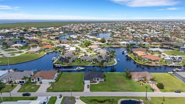 5001 Almar Dr, Punta Gorda, FL 33950 - aerial view of property's location with nearby suburban area and a nearby body of water