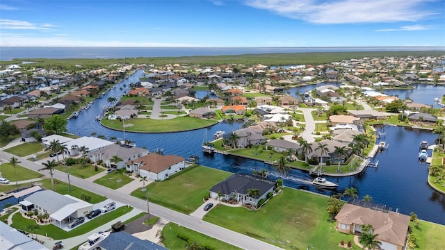 5001 Almar Dr, Punta Gorda, FL 33950 - aerial overview of property's location featuring nearby suburban area and a nearby body of water