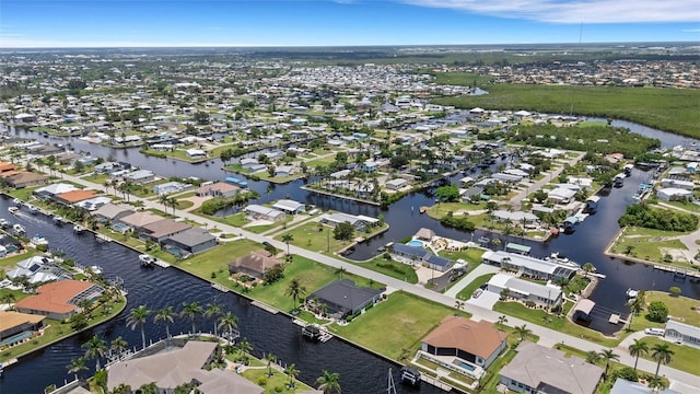 5001 Almar Dr, Punta Gorda, FL 33950 - aerial overview of property's location with nearby suburban area