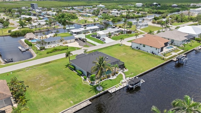 5001 Almar Dr, Punta Gorda, FL 33950 - aerial view of residential area featuring a large body of water