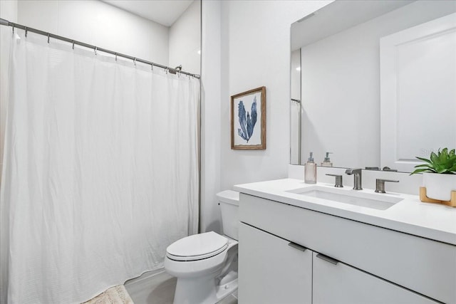 18525 Midsummer Pl, Venice, FL 34293 - bathroom featuring vanity and a shower with shower curtain