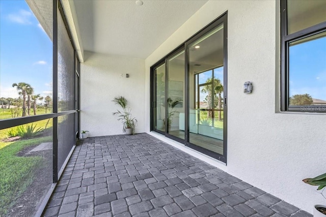 18525 Midsummer Pl, Venice, FL 34293 - view of unfurnished sunroom