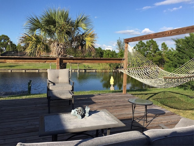 15140 Lyneburg Ave, Port Charlotte, FL 33981 - dock with a water view