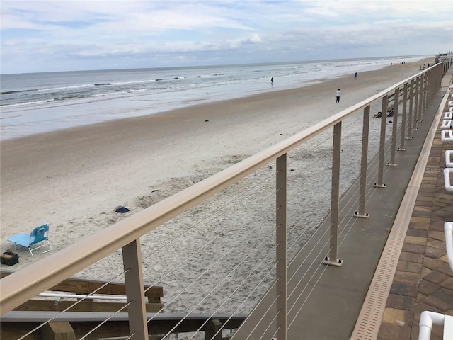 water view featuring a view of the beach