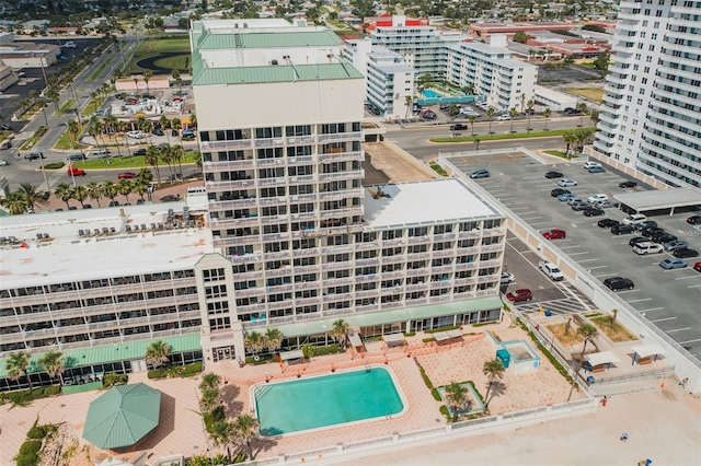 2700 N Atlantic Ave Unit 517, Daytona Beach, FL 32118 - view of urban area with a pool