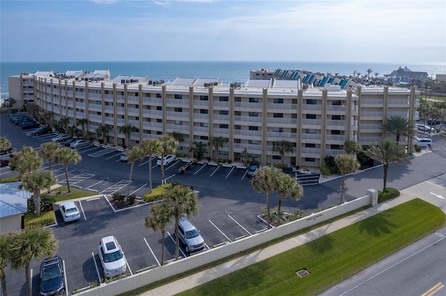 view of property with a water view