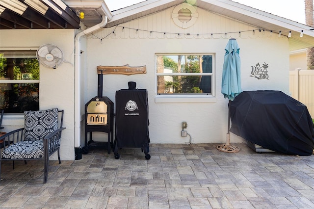 4606 Doris Dr, New Smyrna Beach, FL 32169 - view of patio with a grill