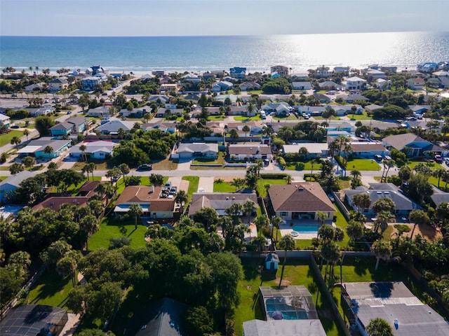 4606 Doris Dr, New Smyrna Beach, FL 32169 - aerial view of property's location featuring a large body of water and nearby suburban area