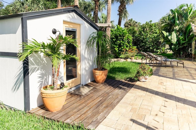 4606 Doris Dr, New Smyrna Beach, FL 32169 - view of outbuilding