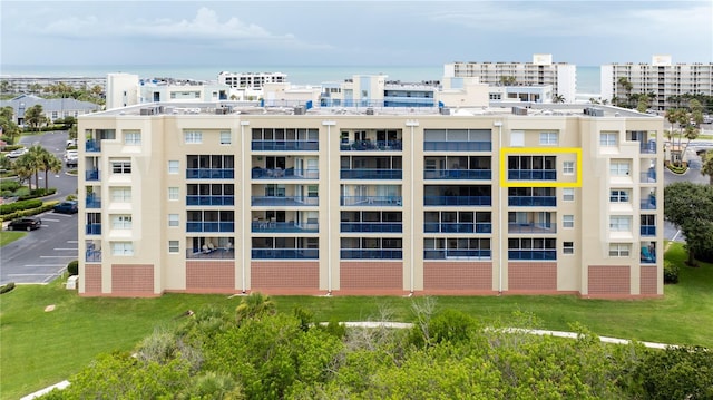 view of property featuring a water view