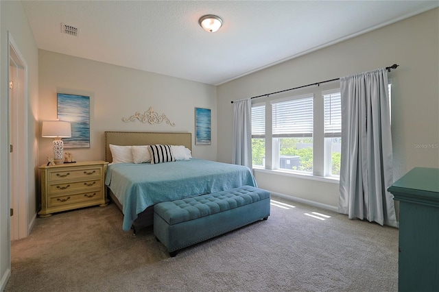 bedroom featuring carpet floors