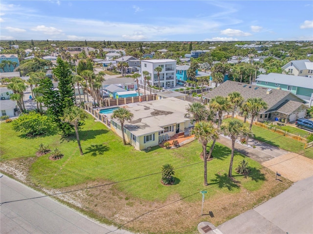 drone / aerial view featuring a residential view