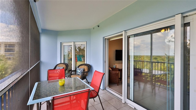 sunroom / solarium featuring plenty of natural light