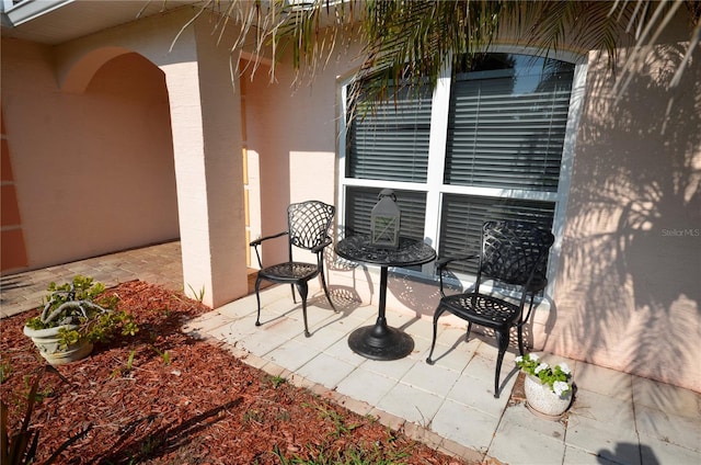 view of patio