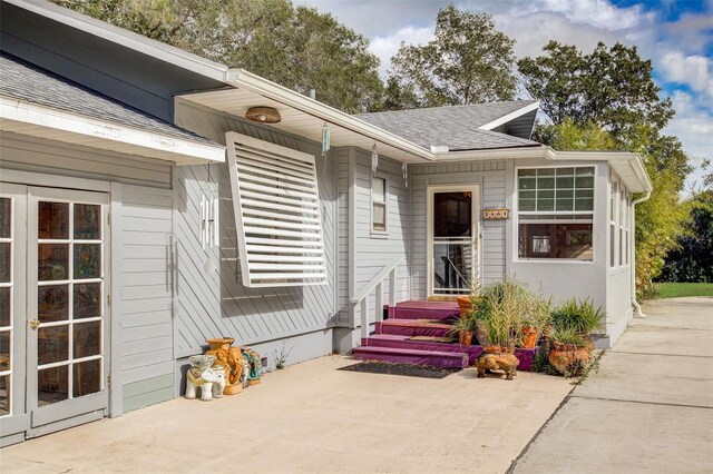 exterior space with a patio