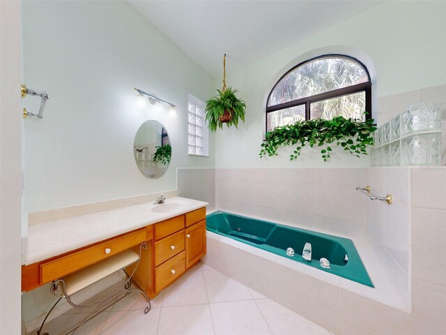 1780 Otisco Way, Winter Springs, FL 32708 - full bathroom with a bath, vanity, and tile patterned floors