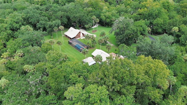 aerial view with a view of trees