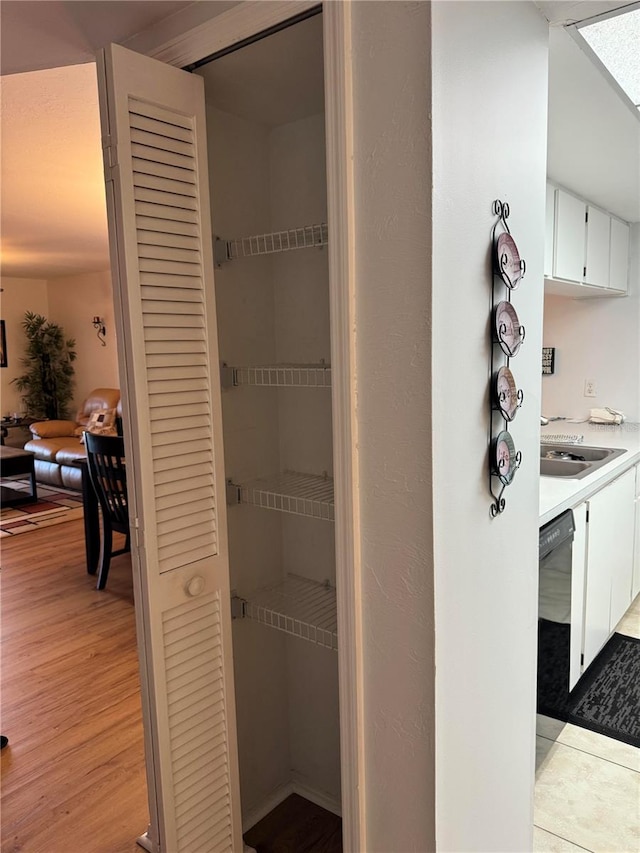 pantry with sink