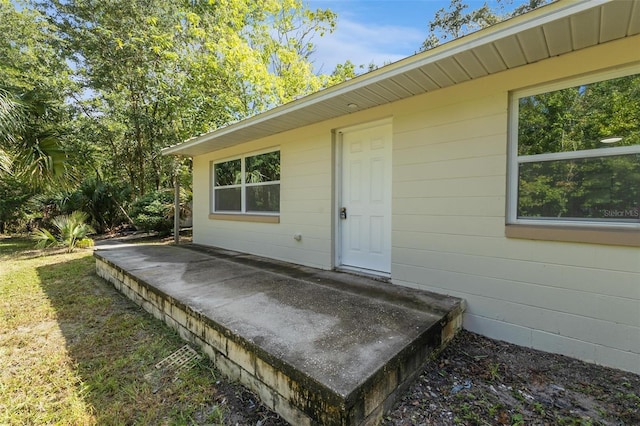 view of property entrance