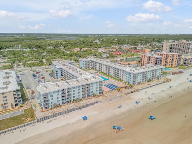 drone / aerial view featuring a view of city