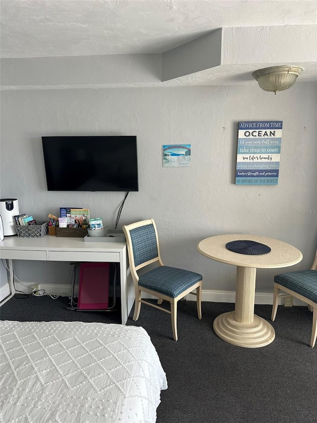 2700 N Atlantic Ave Unit 423, Daytona Beach, FL 32118 - bedroom with carpet and baseboards